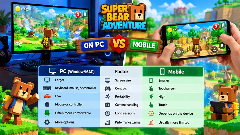 Super Bear Adventure PC Super Bear Adventure PC