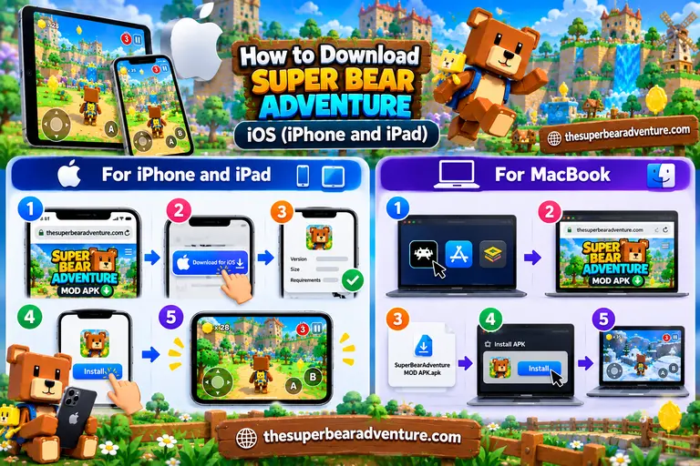 Super Bear Adventure iOS Download Guide